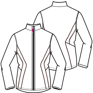 Fashion sewing patterns for LADIES Jackets Jacket 7563